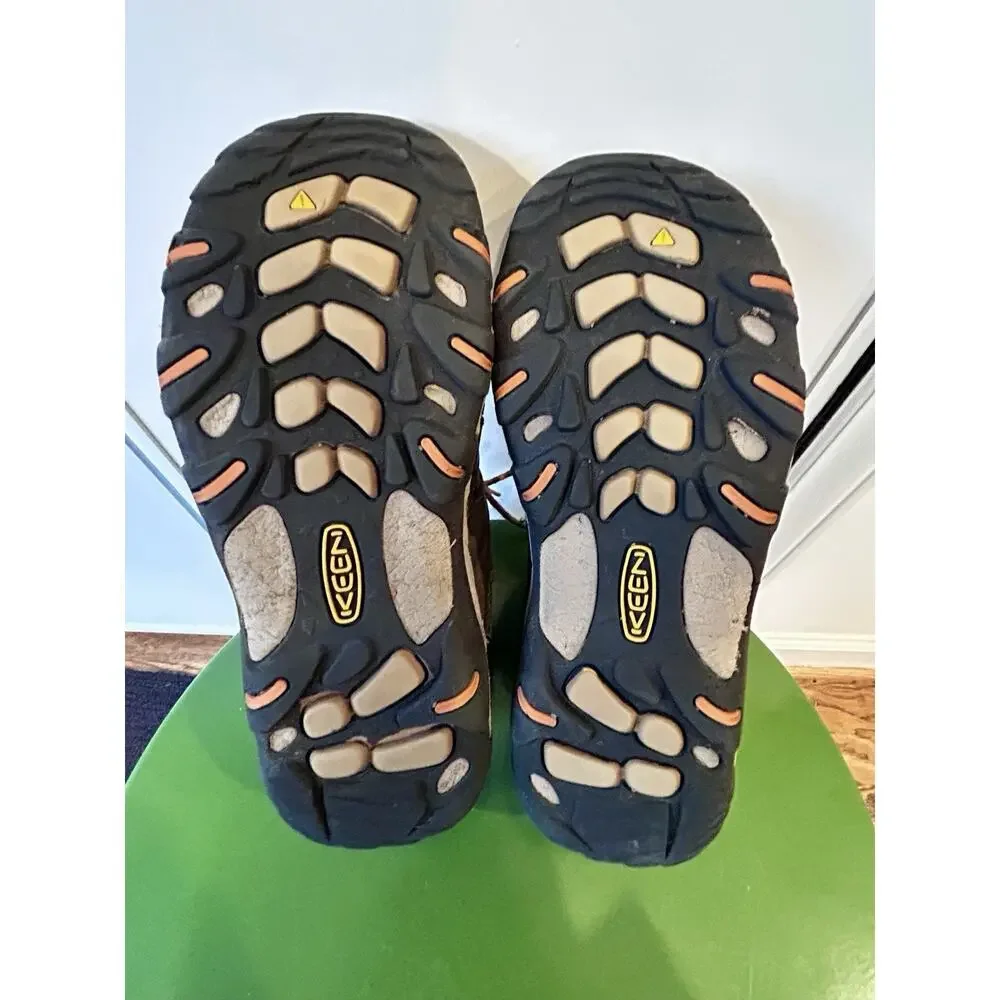 KEEN Koven Women's Waterproof Mid‎ Hiking Boots Dark Earth/Arabesque Size 8